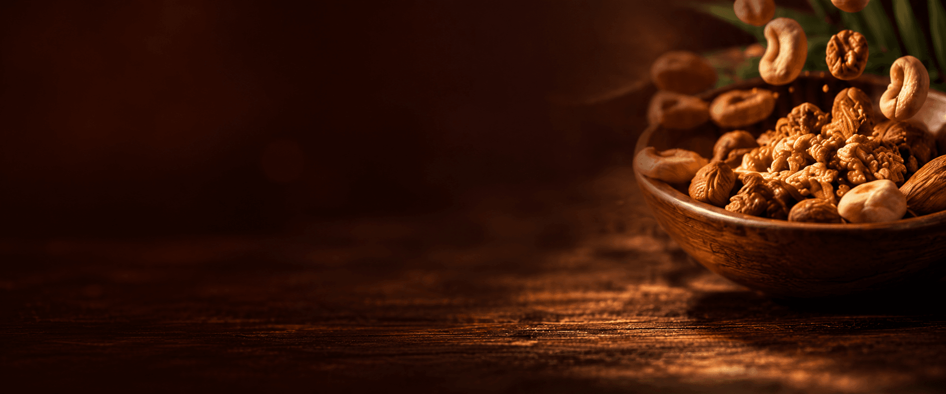 Wholesome Nuts Background